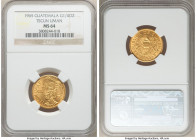 Republic gold 1/4 Ounce 1965 MS64 NGC, KM-Unl. Tecun Uman issue. AGW 0.2500 oz. 

HID09801242017

© 2020 Heritage Auctions | All Rights Reserved