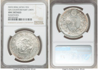 Meiji Yen Year 29 (1897) UNC Details (Scratches) NGC, Tokyo mint, KM-Y28a.2. Gin countermark to left. 

HID09801242017

© 2020 Heritage Auctions |...