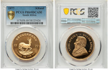 Republic gold Proof Krugerrand 1977 PR69 Deep Cameo PCGS, KM73. AGW 1.0003 oz. 

HID09801242017

© 2020 Heritage Auctions | All Rights Reserved