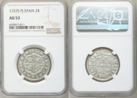 Philip V 2 Reales 1737 S-PJ AU53 NGC, Seville mint, KM355.

HID09801242017

© 2020 Heritage Auctions | All Rights Reserved