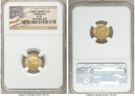 Charles III gold 1/2 Escudo 1788 S-C XF45 NGC, Seville mint, KM425.2. Struck with clashed dies, buttery golden color, nice portrait. 

HID0980124201...