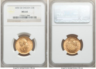 Oscar II gold 20 Kronor 1890-EB MS64 NGC, KM748. Conservatively graded, exceptional luster and eye appeal. AGW 0.2593 oz. 

HID09801242017

© 2020...