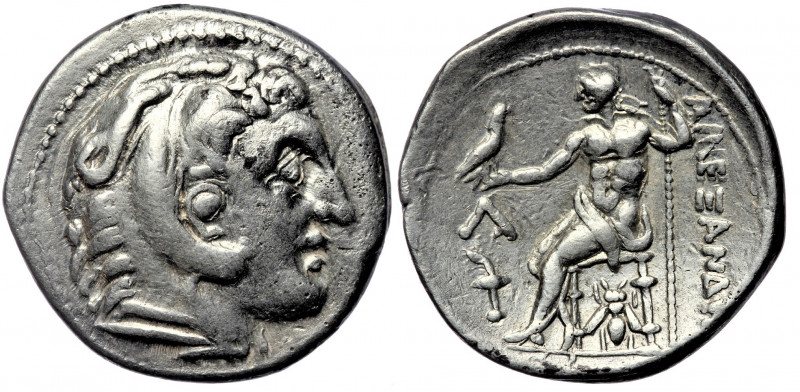 Kingdom of Macedon, Kassander. circa 315-294 BC. AR Tetradrachm. 
In the name an...