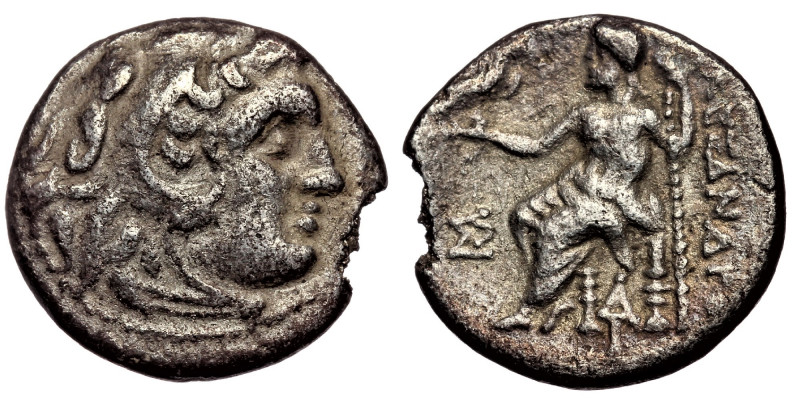 KINGS of MACEDON. Alexander III ‘the Great’ (336-323 BC) AR Drachm
3.72 gr. 17 m...