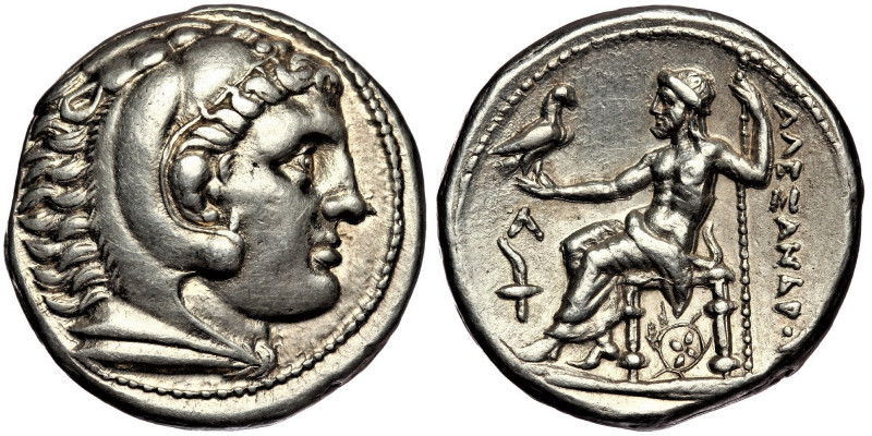 KINGS of MACEDON. Alexander III ‘the Great’. 336-323 BC. AR tetradrachm. ‘Amphip...