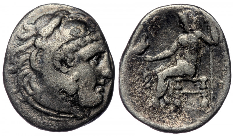 KINGS of MACEDON. Alexander III 'the Great'. 336-323 BC. AR Drachm 
3.86 gr. 17 ...