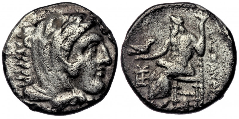 KINGS of MACEDON. Alexander III 'the Great'. 336-323 BC. AR Drachm 
4.03 gr. 17 ...