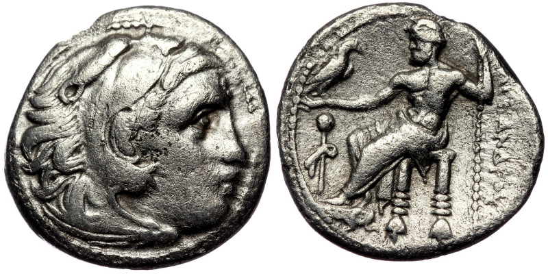 KINGS of MACEDON. Alexander III 'the Great'. 336-323 BC. AR Drachm 
Magnesia ad ...