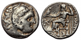 KINGS of MACEDON. Antigonos I Monophthalmos. As Strategos of Asia, 323-305 BC, or as king, 305-301 BC. AR Drachm With the name and types of Alexander ...