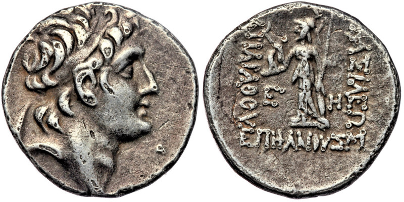 KINGS OF CAPPADOCIA, Ariarathes VI Epiphanes Philopator AR Drachm. Eusebeia-Maza...