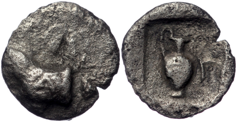 MYSIA. Proconnesos. Obol (Circa 400-280 BC). 
Obv: Forepart of horse left; grape...