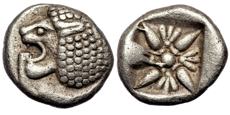 IONIA. Miletus (ca late 6th-5th centuries BC) AR 1/12 stater or diobol Milesian ...