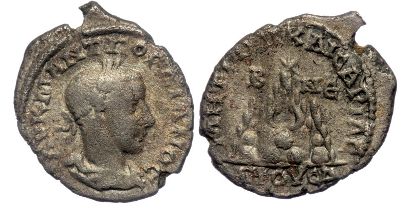 CAPPADOCIA. Caesarea-Eusebeia. Gordian III (238-244) Dated RY 4=AD 240-241
AR Dr...