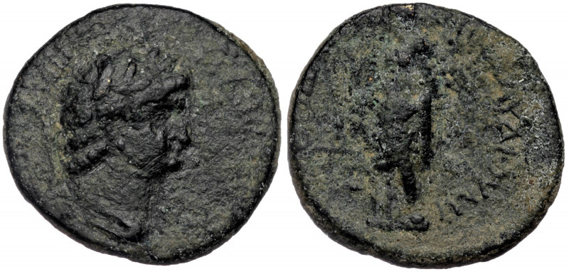 PHRYGIA. Prymnessus. Nero (54-68). AE20 
Obv: NEPΩΝΑ ΚΑΙΣΑΡΑ ΠΡΥΜΝΗΣΣΕΙΣ (illegi...