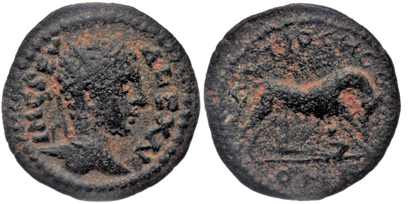 PISIDIA. Antiochia. Severus Alexander (222-235) AE17
IM C SEV ALEXAN - laureate ...