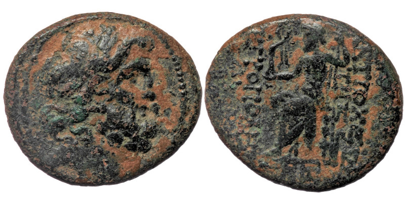 SYRIA, Antiochia, autonomous AE21 (54-53 BC)
Obv. Laureate head of Zeus right.
R...