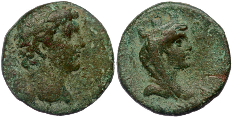 SELEUCIS AND PIERIA, Caesarea, Claudius (41-54) AE19
[KΛAYΔIOC KAICAP] (illegibl...