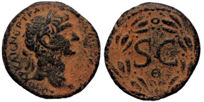 Trajan (98-117). Seleucis and Pieria, Antioch, AE21
ΑΥΤΟΚΡ ΚΑΙϹ ΝΕΡ ΤΡΑΙΑΝΟϹ ϹΕΒ...