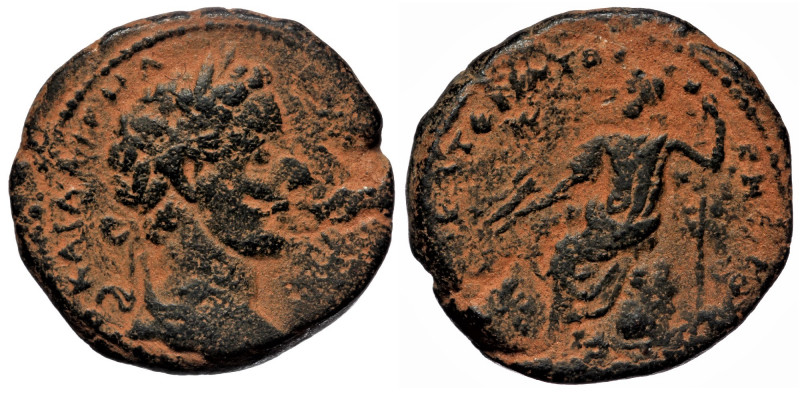 SYRIA, Cyrrhestica. Cyrrhus. Commodus, 177-192. AE
Laureate head of Commodus to ...