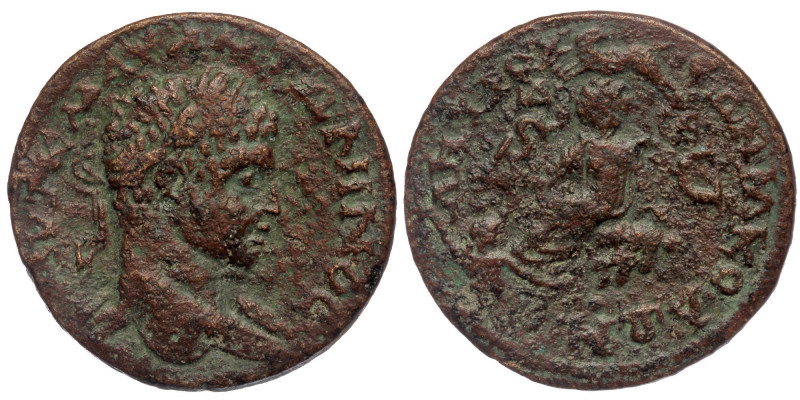 SELEUCIS & PIERIA. Antioch. Elagabalus (218-222). Ae.
AVT K M AV ANTΩNINOC CE./ ...