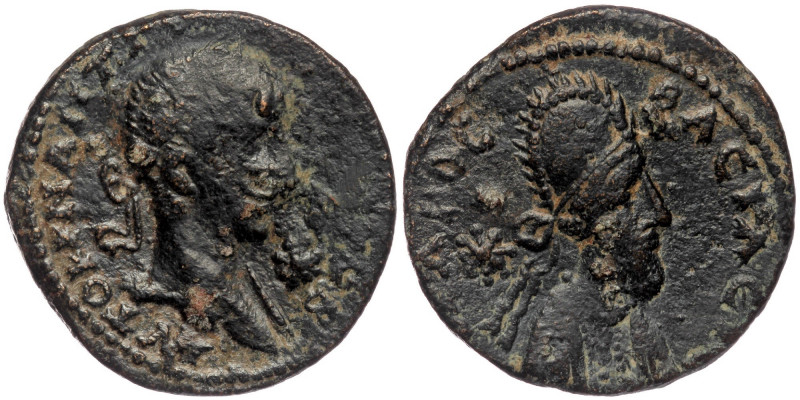 Mesopotamia, Edessa. Gordian III. A.D. 238-244. AE
AVTOK K M ANT ΓO…., laureate ...