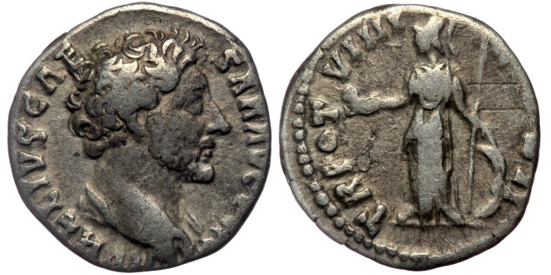 MARCUS AURELIUS (161-180) AR Denarius, Rome. 
Obv: AVRELIVS CAESAR AVG PII FIL -...