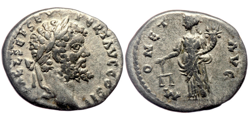 Septimius Severus (193-211) AR Denarius, Emesa mint. Struck AD 194-195. 
IMP CAE...