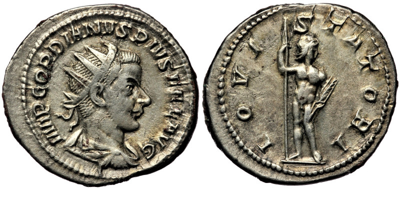 Gordian III (238-244) AR Antoninianus. Rome, AD 240-244. 
IMP GORDIANVS PIVS FEL...