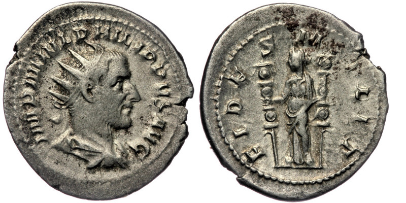 Philip I (244-249) Antoninianus, Rome, 244-247. 
IMP M IVL PHILIPPVS AVG - Radia...