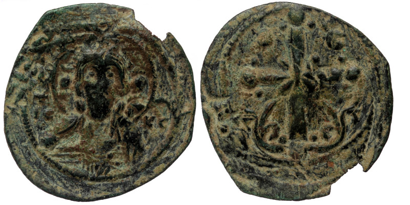 Anonymous Follis, Class I. under Nicephorus III (1078-1081)
IC - XP - Facing bus...