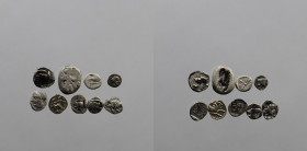 9 Ancient Coins AR