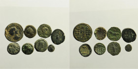 8 Ancient Coins AE