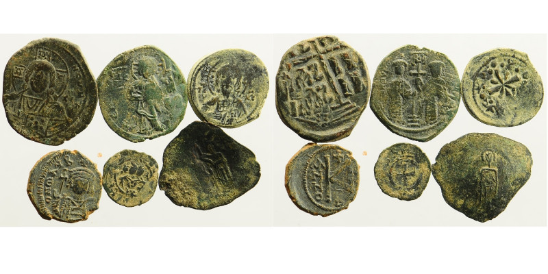 6 Ancient Coins AE