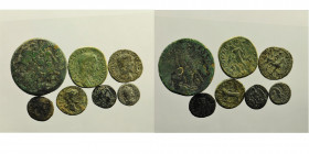 7 Ancient Coins AE