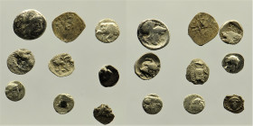9 Ancient Coins AR