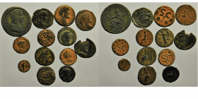 13 Ancient Coins AE