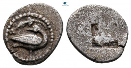 Macedon. Eion circa 460-400 BC. Obol AR