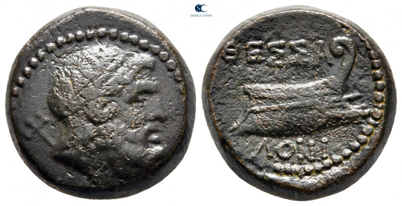 Macedon. Thessalonica circa 187-167 BC. 
Bronze Æ

18 mm, 8,89 g



very ...