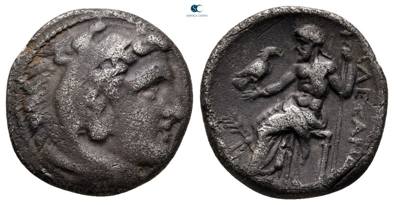 Kings of Macedon. Teos. Alexander III "the Great" 336-323 BC. 
Drachm AR

15 ...