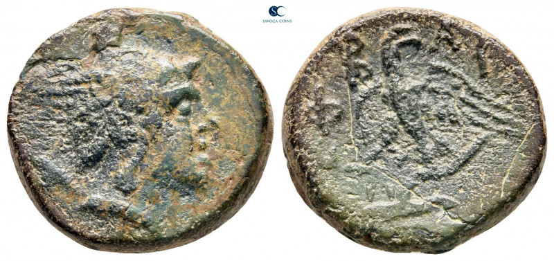 Kings of Macedon. Uncertain mint. Perseus 179-168 BC. 
Bronze Æ

18 mm, 6,56 ...