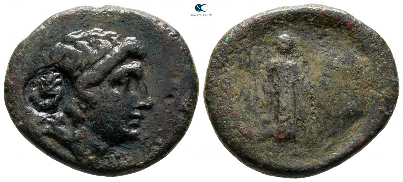Thrace. Maroneia circa 189-49 BC. 
Bronze Æ

27 mm, 10,80 g



nearly ver...