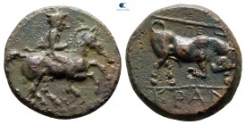 Thessaly. Krannon circa 400 BC. Chalkous Æ