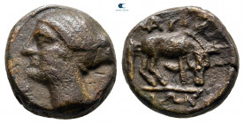 Thessaly. Larissa circa 380-337 BC. Chalkous Æ