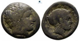 Thessaly. Phalanna circa 350-300 BC. Trichalkon Æ
