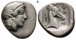 Thessaly. Pharsalos circa 440 BC. Hemidrachm AR