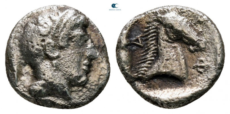 Thessaly. Pharsalos circa 400-370 BC. 
Obol AR

10 mm, 0,89 g



nearly v...