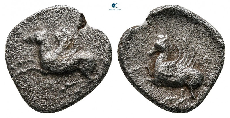 Akarnania. Anaktorion circa 300-270 BC. 
Diobol AR

11 mm, 0,83 g



very...