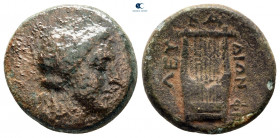 Akarnania. Leukas circa 89-85 BC. Bronze Æ