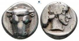 Phokis. Federal Coinage circa 445-420 BC. Triobol AR