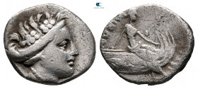 Euboea. Histiaia circa 196-146 BC. Tetrobol AR